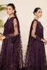 Alizeh Lamhay Festive Formal Collection – Embroidered Net Plum - V15D08 - Maya