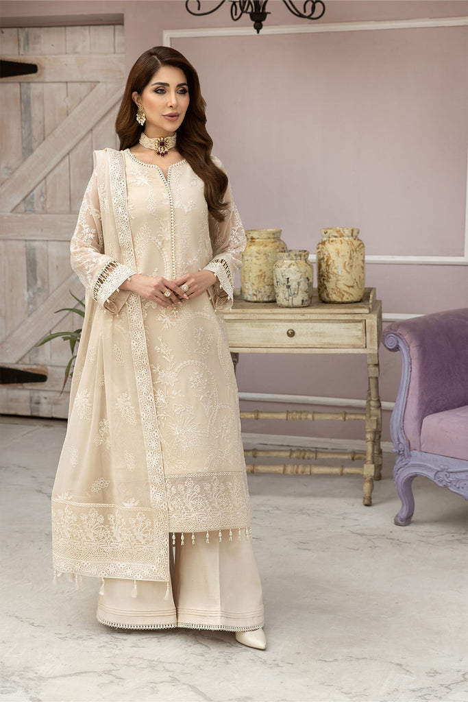 Alizeh Dhaagey Formal Collection  – Off White - V01D03