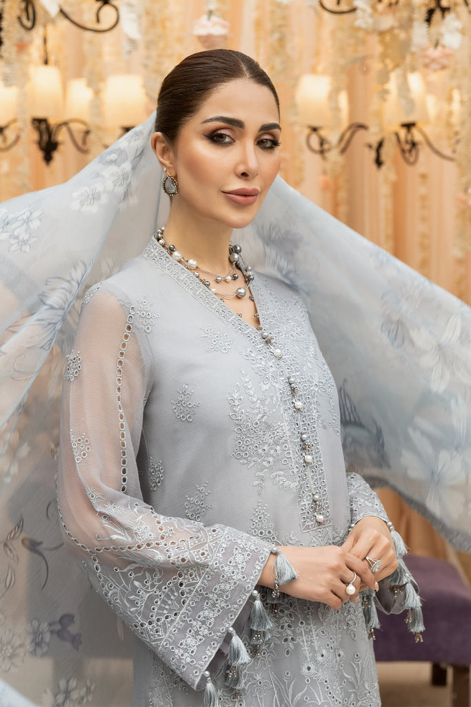 Alizeh Dhaagey Formal Collection  – Grey - V01D01