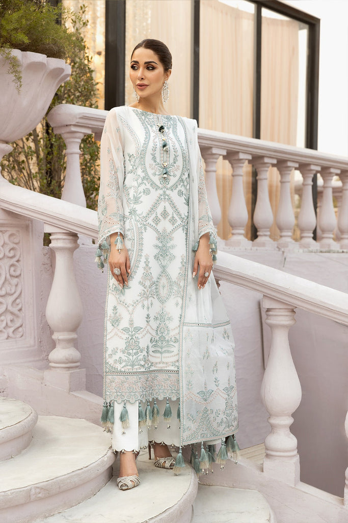 Alizeh Dhaagey Formal Collection  – Ice Blue - V01D05