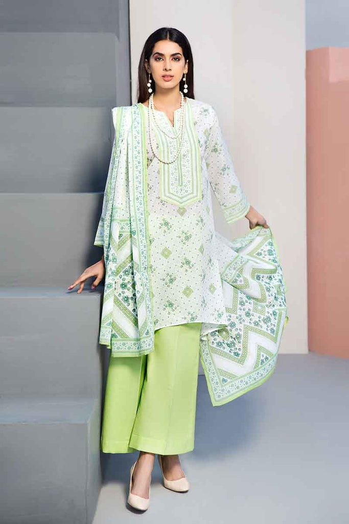 Gul Ahmed Malmal Collection 2019 – 3 PC Lawn Suit CL-548 B