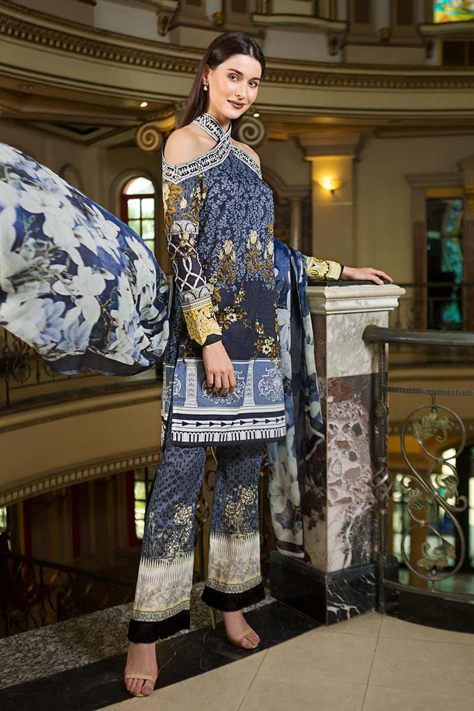 Gul Ahmed Summer Premium Collection 2019 – 3 PC C-509