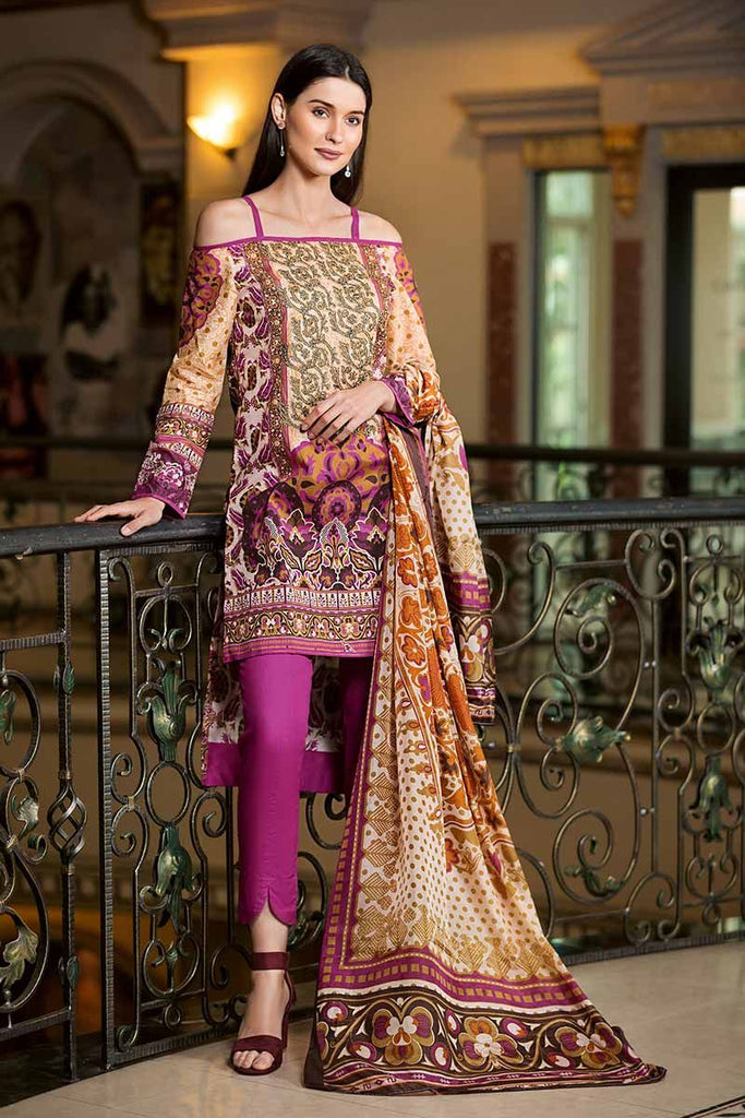 Gul Ahmed Summer Premium Collection 2019 – 3 PC SS-164