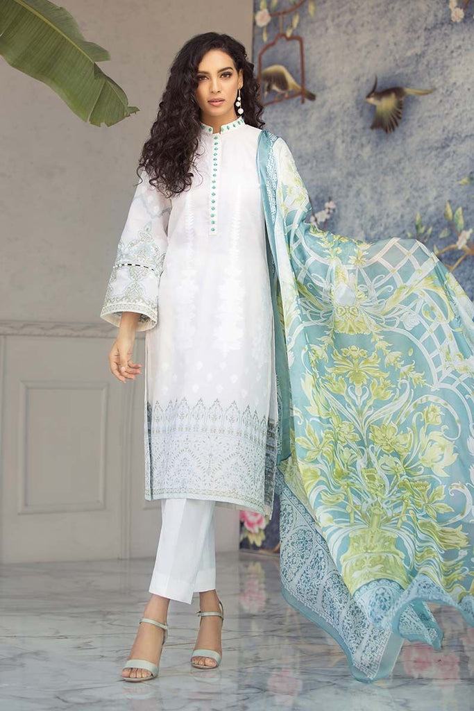 Gul Ahmed Summer Premium Collection 2019 – 3 PC SS-184