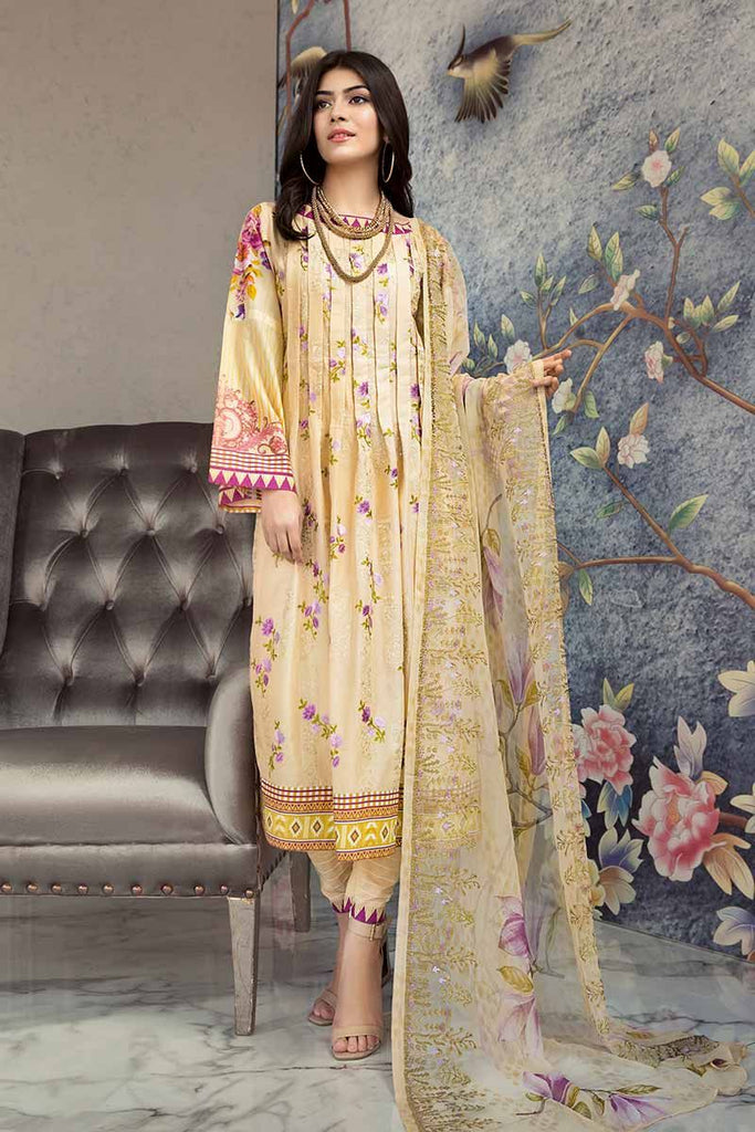 Gul Ahmed Summer Premium Collection 2019 – 3 PC BCT-10