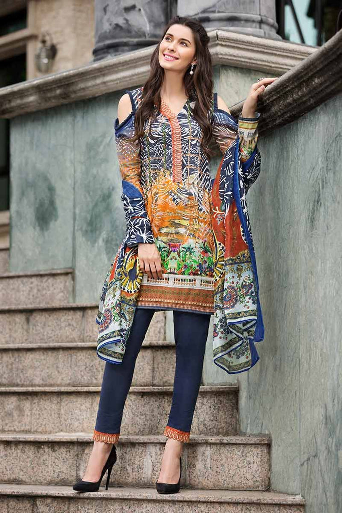Gul Ahmed Summer Premium Collection 2019 – 3 PC SS-169