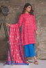 Gul Ahmed Winter 2017 – Red 3 Pc Digital Printed Khaddar K-23