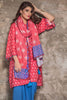 Gul Ahmed Winter 2017 – Red 3 Pc Digital Printed Khaddar K-23