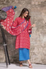 Gul Ahmed Winter 2017 – Red 3 Pc Digital Printed Khaddar K-23