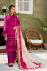 Charizma Signature Embroidered Lawn Karandi Collection 2021 – Plum Glory CLK-09