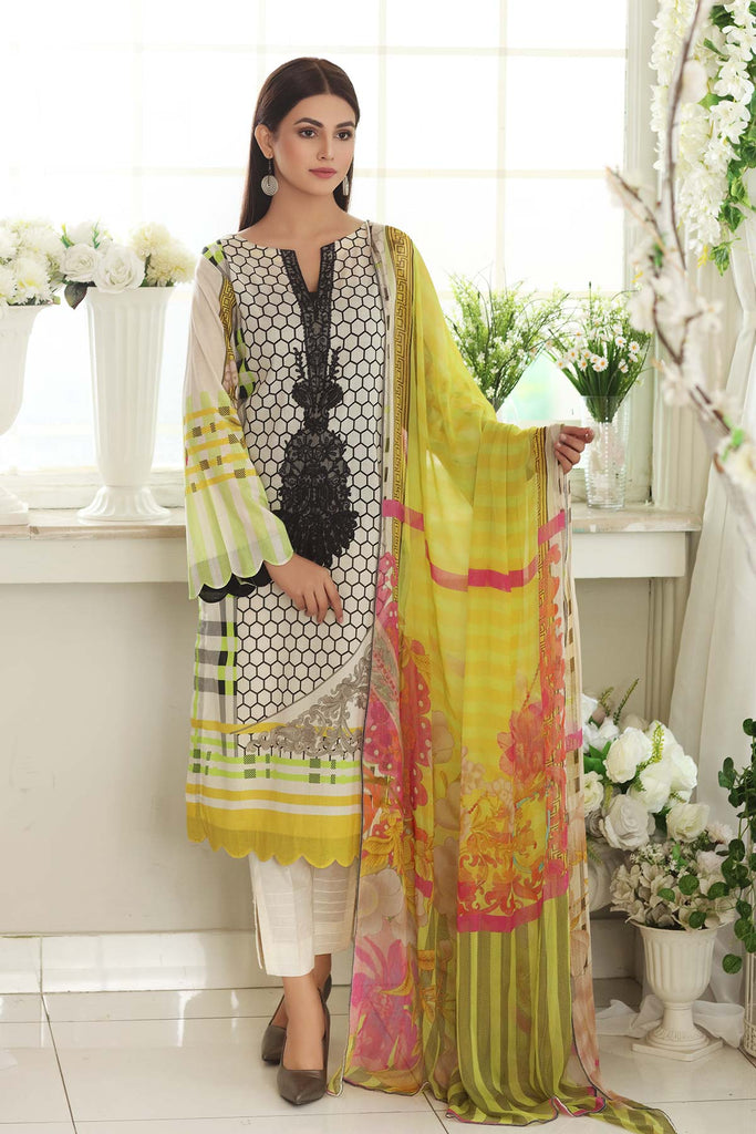 Charizma Embroidered Lawn Collection Chapter 1 – CEL-11