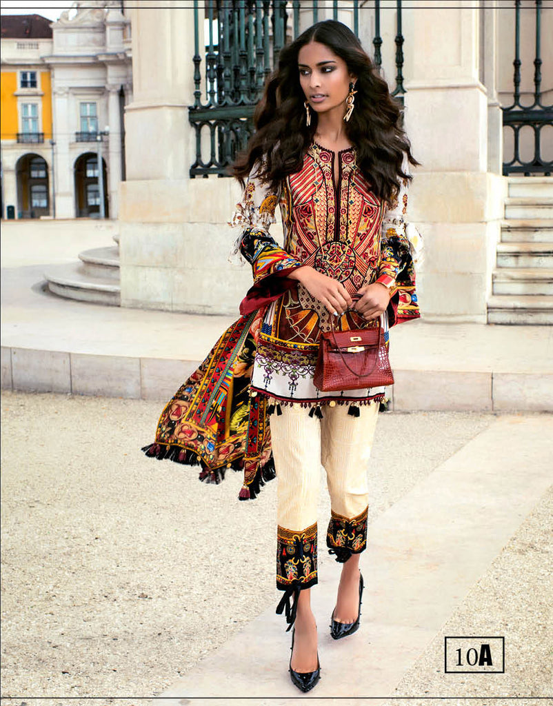 Shehla Chatoor Luxury Lawn Collection – 10-A