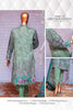 HZ Textiles Premium Embroidered Lawn Collection Vol-2 – Design 114 Greyish Green