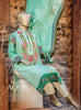 HZ Textiles Premium Embroidered Lawn Collection Vol-1 – Design 115 Aqua