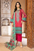 Charizma Combinations Eid Lawn Collection with Embroidered Chiffon Dupatta – CC23-19