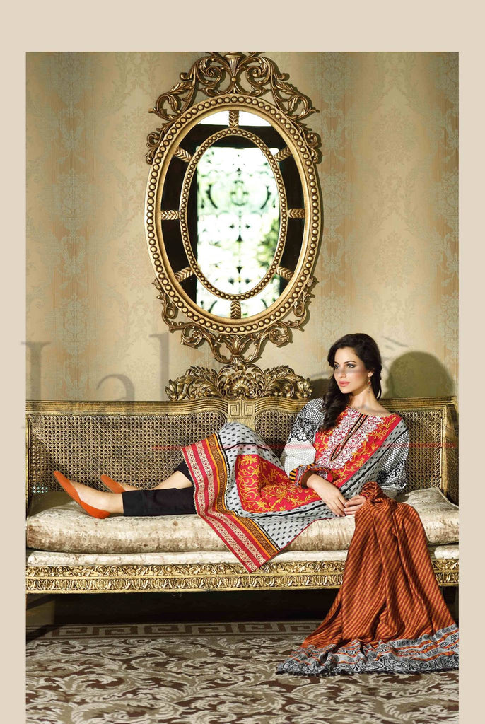 Lala Brocade Winter Collection With Woolen Shawl - BR11 - YourLibaas
