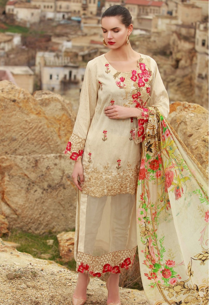 Mahiymaan Luxury Lawn 2018 – M-11