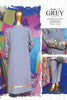 HZ Textiles Regalia Swiss Embroidered Festive Eid Collection – Design 11  Grey