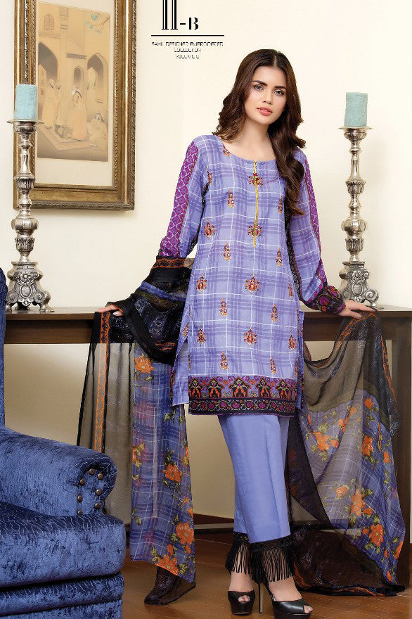 Sahil Designer Lawn Collection Vol-8 – 011B