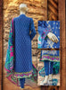 HZ Textiles Premium Embroidered Lawn Collection Vol-1 – Design 121 Burn Blue
