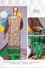 HZ Textiles Premium Embroidered Lawn Collection Vol-2 – Design 122 Brown