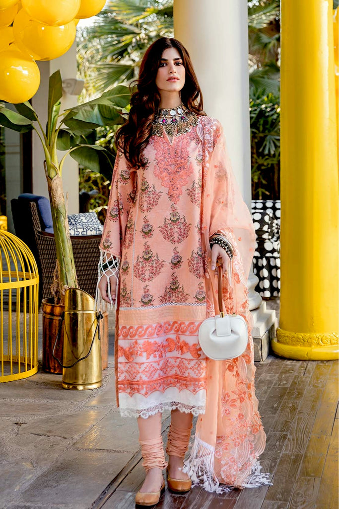 So Kamal X Ali Xeeshan Luxury Lawn Collection – Talab Ka Kanwal (A)
