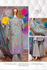 HZ Textiles Premium Embroidered Lawn Collection Vol-2 – Design 125 Grey