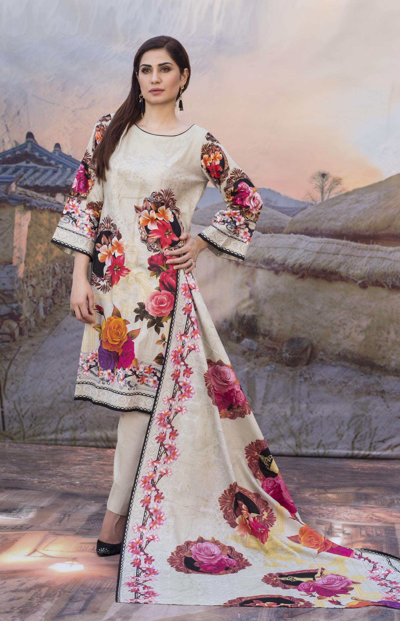Sahil Collection Sahil Printed Cotton Collection 2019 β Design 12 β YourLibaas