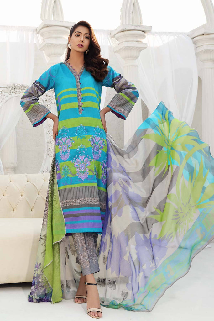 Charizma Combinations Embroidered Lawn Collection Chapter 2 – CC-01