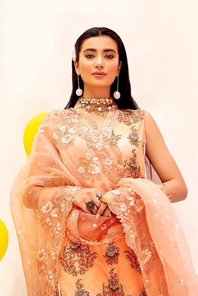 So Kamal X Ali Xeeshan Luxury Lawn Collection – Talab Ka Kanwal (A)
