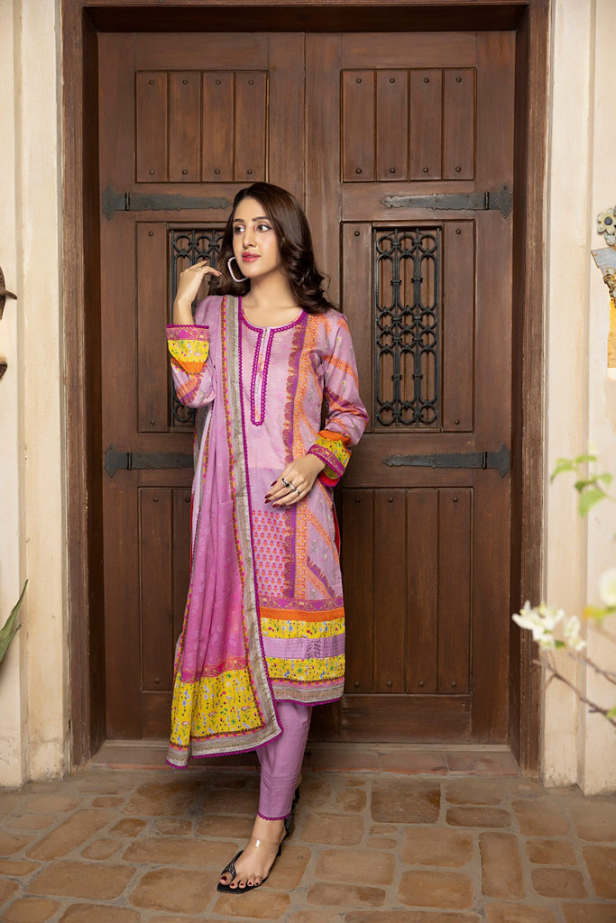 Orchid Printed Lawn Collection – OPL-12