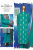 HZ Textiles Regalia Swiss Embroidered Festive Eid Collection – Design 12  Sea Green