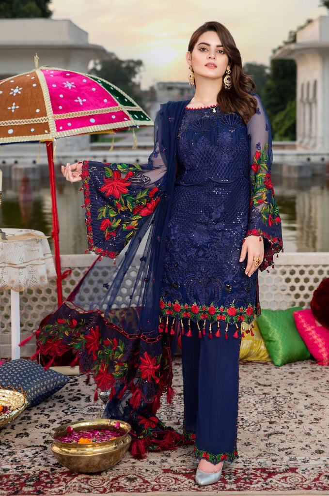 Maryam's Premium Luxury Embroidered Collection Vol-4 ft. Minal Khan – MP-138