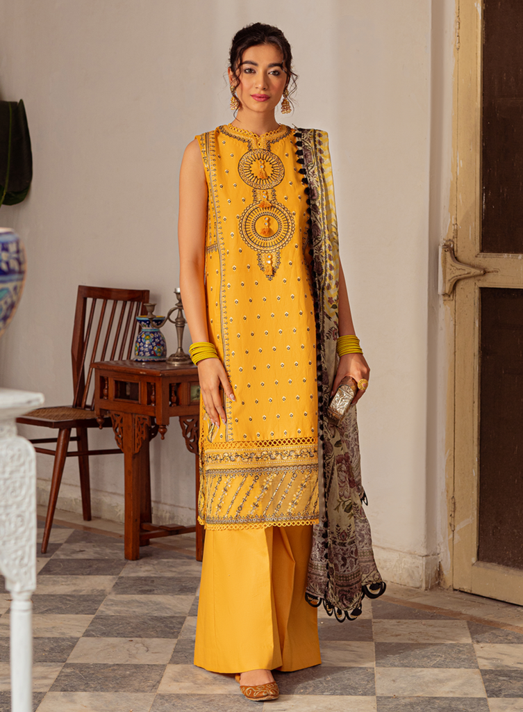 Zarqash Tresor Spring/Summer Lawn Collection – ZQ 10B