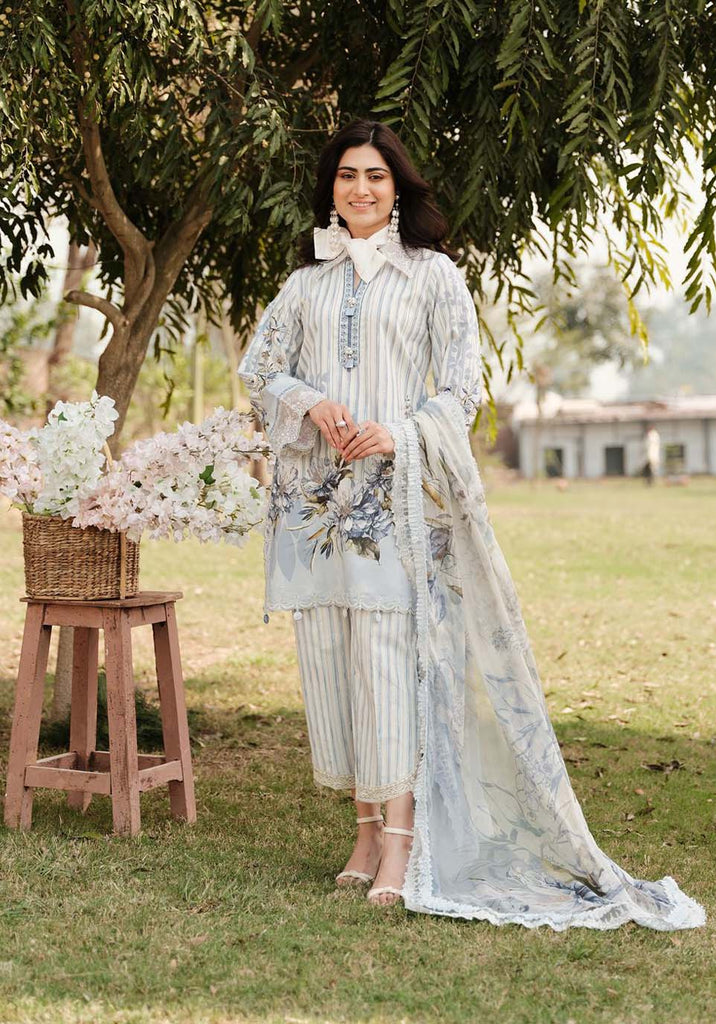Zarqash Luxe Eid Lawn Collection 2024 – ZQ 15