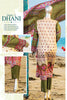 HZ Textiles Diamond Classic Lawn Collection – Design 13 Dhani