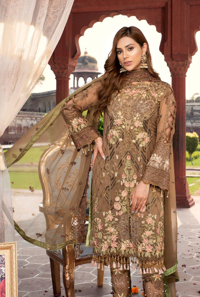 Maryam's Premium Luxury Embroidered Collection Vol-4 ft. Minal Khan – MP-146