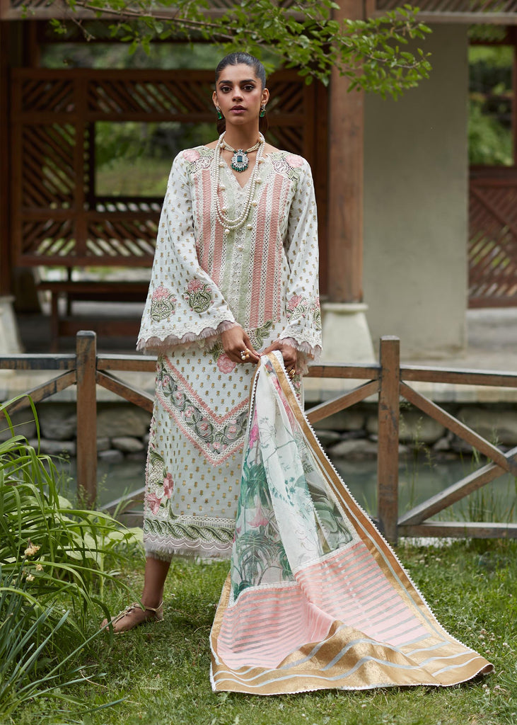 Crimson X Saira Shakira Luxury Lawn Collection – Shigar - D5 A