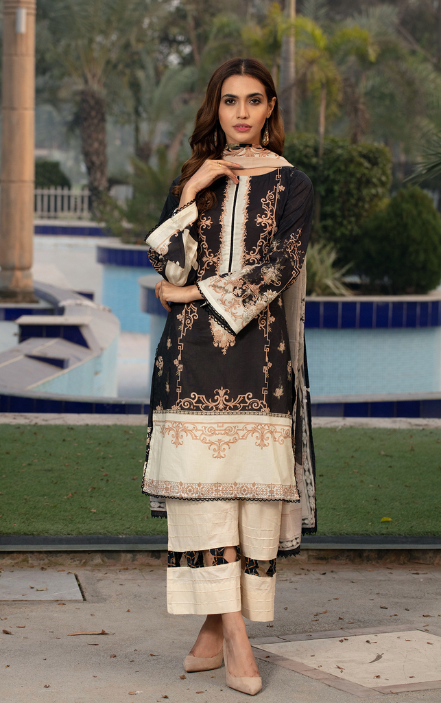 Zareen by Sapphire Lawn Collection Vol-2 2021 – Rustic