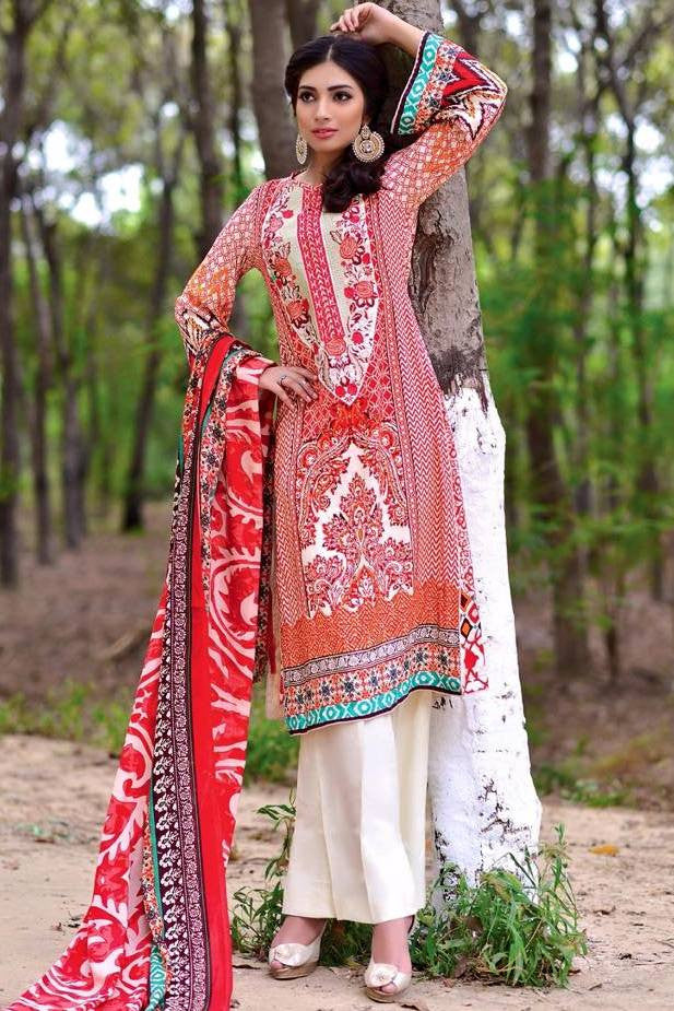 Noor Jahan Linen Collection - 15 - YourLibaas
 - 1