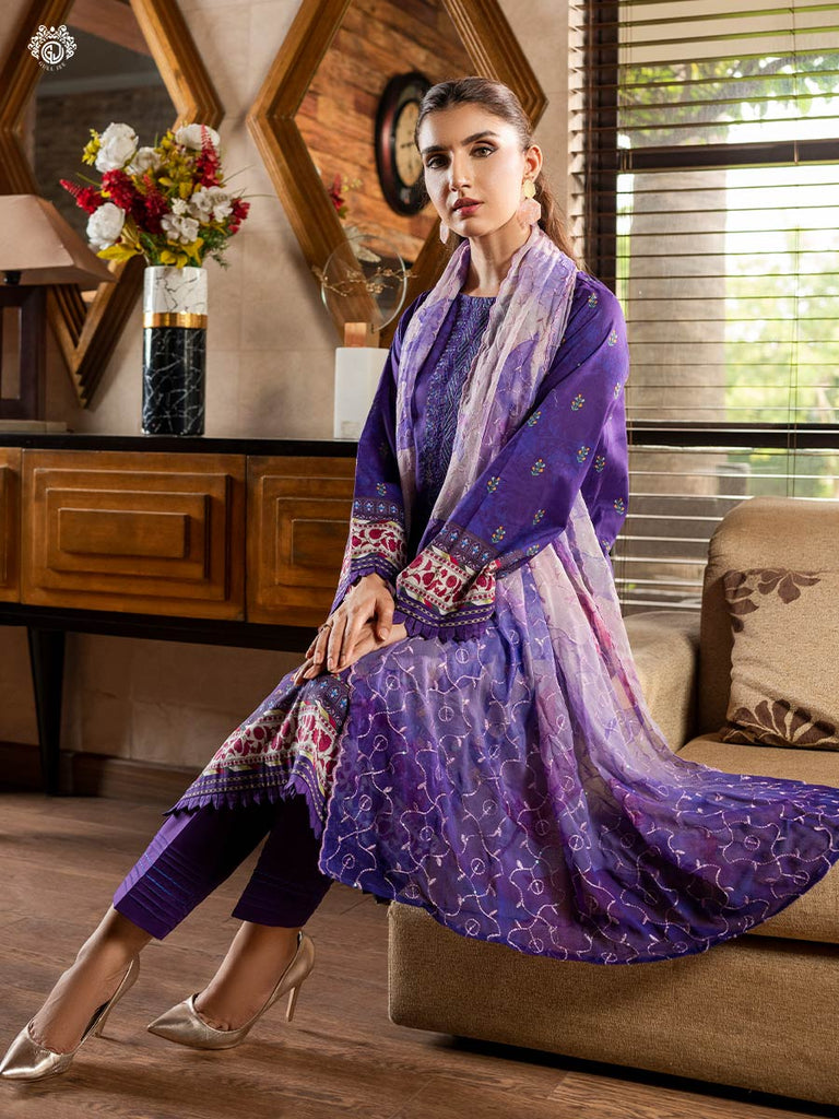 Gulljee Garden of Eden Lawn Collection GGE2301A5 YourLibaas