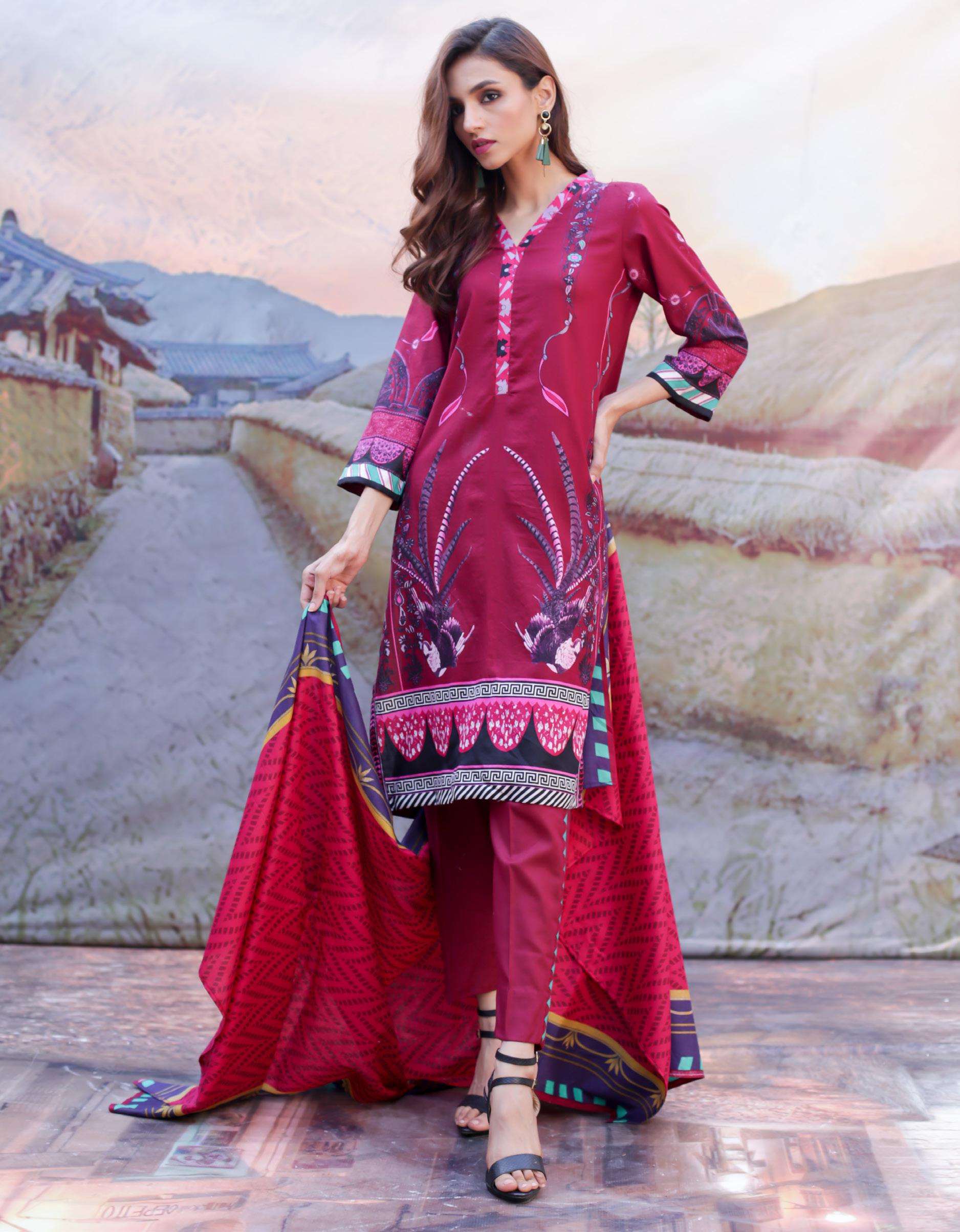 Sahil Collection Sahil Printed Cotton Collection 2019 β Design 17 β YourLibaas