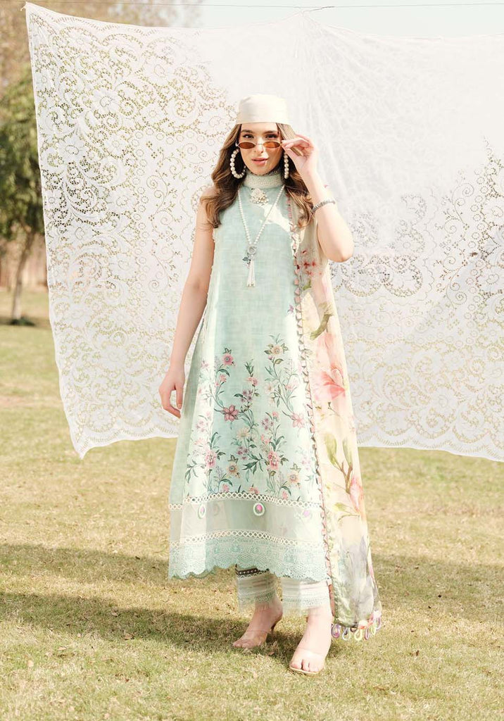 Zarqash Luxe Eid Lawn Collection 2024 – ZQ 8