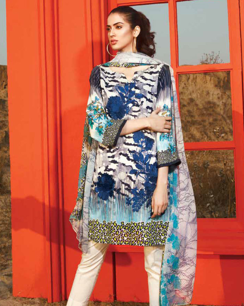 Riaz Arts Spring/Summer Orange Series 2018 Vol-1 – 1B
