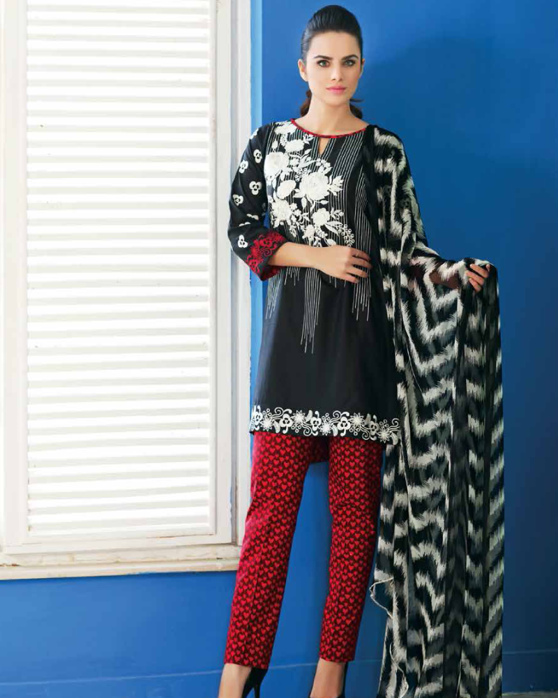 Charizma Riaz Arts Spring/Summer Swiss Voil 2017 Vol-1 – RR11