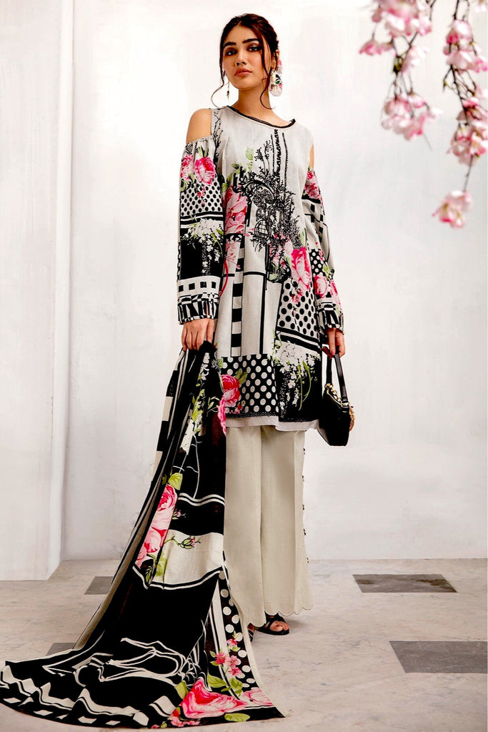 Jade by Firdous Urbane Embroidered Lawn Collection – 19125 A