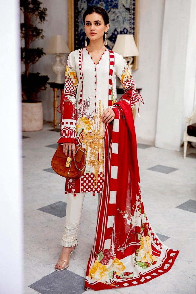 Jade by Firdous Urbane Embroidered Lawn Collection – 19125 B