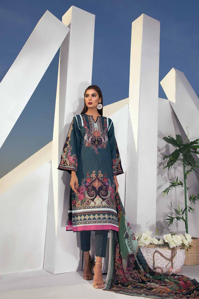 Firdous Urbane Lawn Collection 2020 – 19507A
