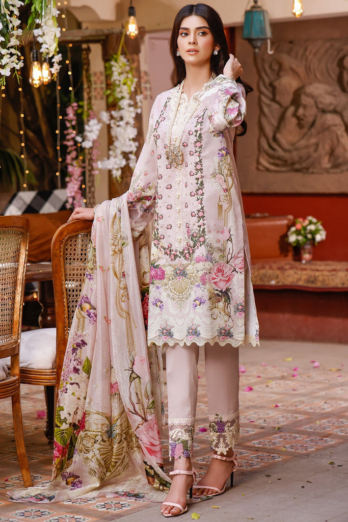 Jade by Firdous · Ombre Lawn Collection with Pure Silk Dupatta – 19799 B