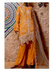 HZ Textiles Regalia Festive Swiss Voile Collection 2017 – 19 A Mustard